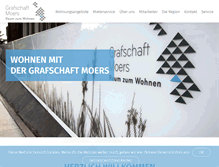 Tablet Screenshot of grafschaft-moers.de
